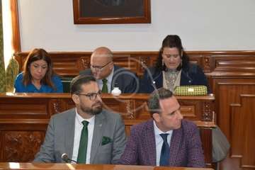 Pleno del Ayuntamiento correspondiente a enero de 2020 (Foto TA)